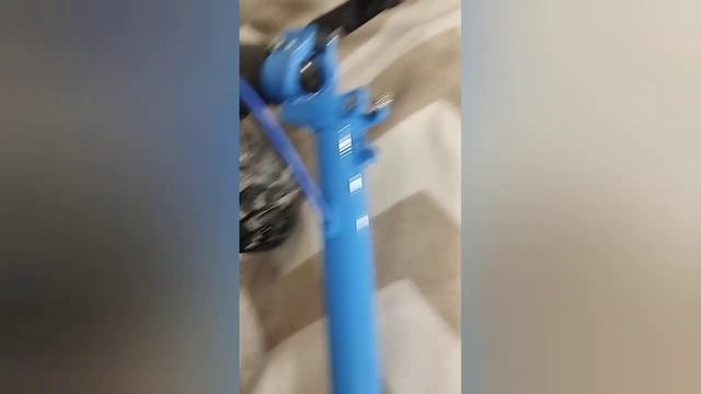 Электросамокат MyWay X4 (синий), MyWay X2, MyWay Х1, MyWay Х5 обзор. сиденье для самоката. складной смотреть онлайн