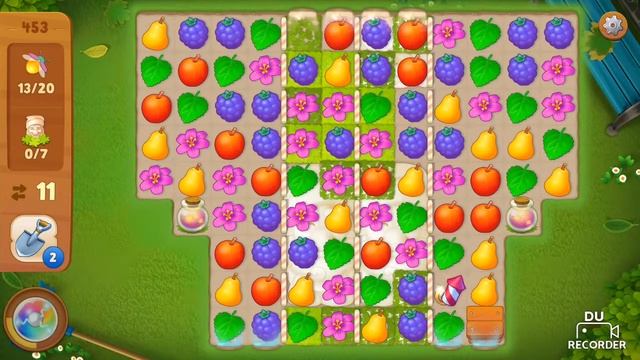 Gardenscapes level 453 смотреть онлайн