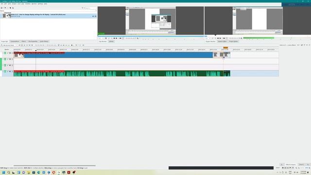 Kdenlive video editor - How to split and cut audio clip - tutorial EN (2024) смотреть онлайн