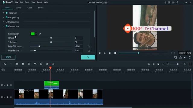 Setting Green Screen di Filmora ~ Chroma Key Filmora ~ How To Edit Green Screen In Filmora смотреть онлайн