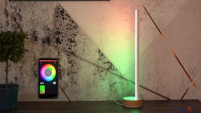Philips Hue Gradient Signe White and Color Ambiance table lamp, white смотреть онлайн