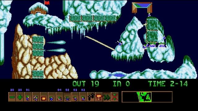 Let's Play Oh no! More Lemmings - Havoc - Levels 16-20 смотреть онлайн