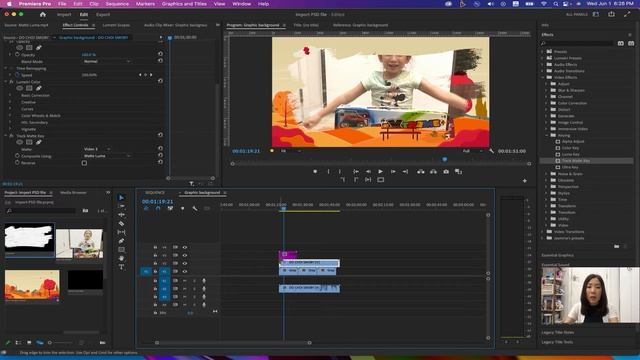 BÀI 26: Cách sử dụng hiệu ứng Track Matte Key (Matte Luma) & Blend Mode |Học cách edit video từ A- смотреть онлайн