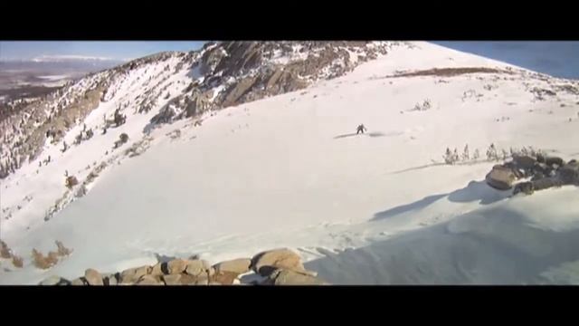 Snowboarding POWDER in MAMMOTH Go Pro HD / 2 смотреть онлайн