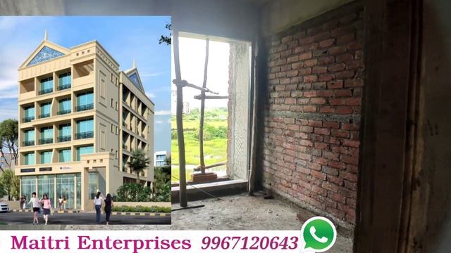 DRONAGIRI 1BHK / 1RK-TERRACE / 1RK BAGET PROJECT / MAITRI ENTERPRISE / NAVI MUMBAI / смотреть онлайн