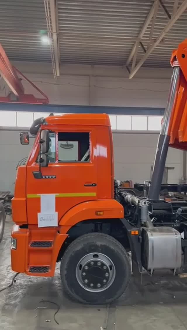 Изготовили самосвал на шасси КАМАЗ 6520, кузов 35 куб. смотреть онлайн