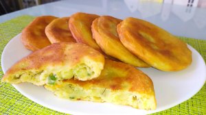 Тонкие ПИРОЖКИ с КАРТОШКОЙ на кефире | Тесто без дрожжей