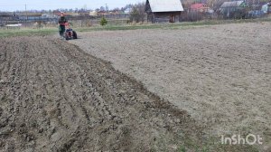 Мотоблок Агат. Боронуем мотоблоком огород. Сезон 2025