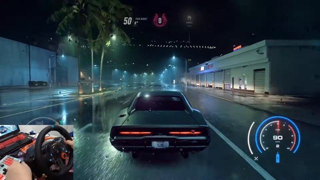 Dodge Charger - Need For Speed Heat - Logitech G29 смотреть онлайн