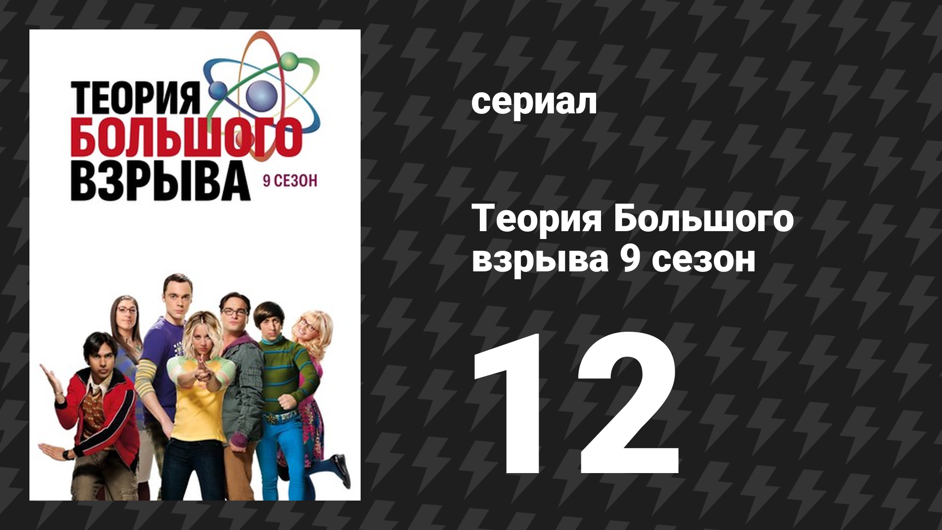 Теория Большого взрыва 9 сезон 12 серия «Сублимация контакта продаж» (сериал, 2007-2019) смотреть онлайн