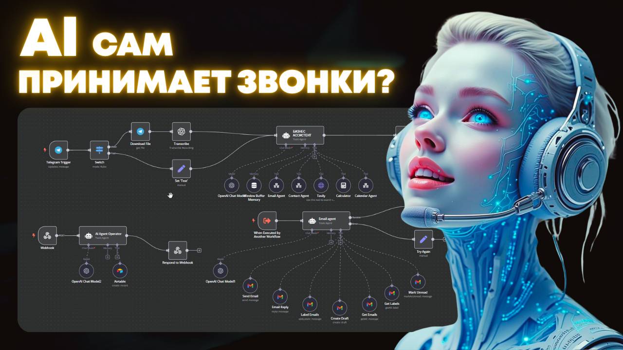 ИИ сам Принимает ЗВОНКИ и закрывает клиентов на продажи!