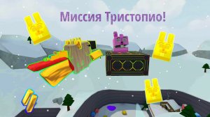 Паркур в снежной долине!