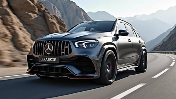 2025 Mercedes GLE BRABUS 900 — Роскошный и Мощный SUV с Уникальными Доработками от BRABUS