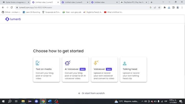 Machine Learning IA - Lumen5 y Remove.bg смотреть онлайн