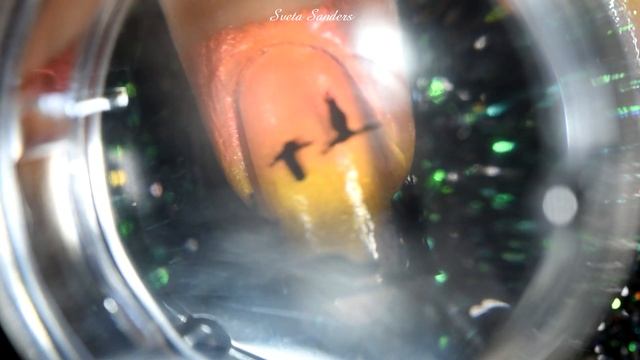 Landscape Nail Art/ Пейзаж на ногтях смотреть онлайн