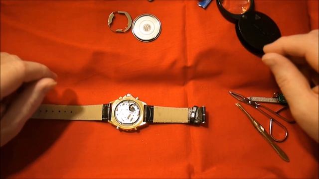 How To Change A Seiko Chronograph Watch Battery!