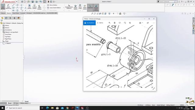 Assembly exercise Nr. 8! SolidWorks Tutorial 2020! Learn from homee :D смотреть онлайн