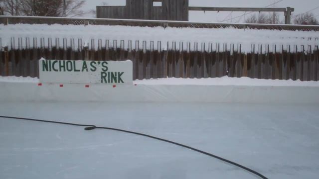 Hockey Rink 2014-2015 - mantaining the rink смотреть онлайн