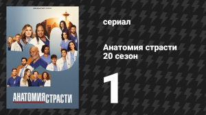 Анатомия страсти 20 сезон 1 серия «Мы только начали» (сериал, 2005-2024)