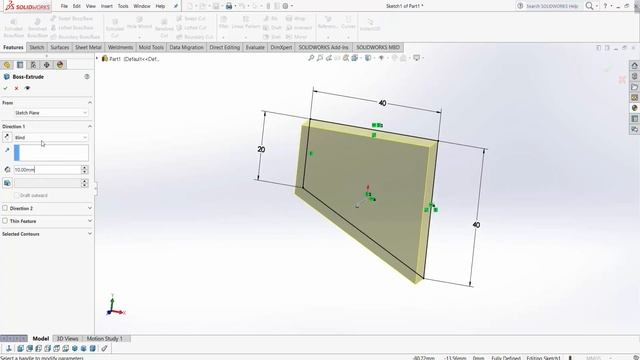 SolidWorks Education Lesson 3 ।। SolidWorks Tutorials।। смотреть онлайн
