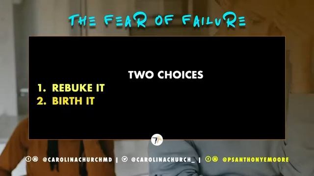 1.3.21 - CAROLINA REWIND - Ps. Anthony E. Moore - How Ya Feelin' (Pt. 1) - The Fear of Failure смотреть онлайн