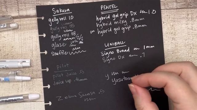 The Ultimate White-Ink Gel Pen Test | Sakura, uniBall, Pentel, Pilot, or Zebra | jetpens.com смотреть онлайн