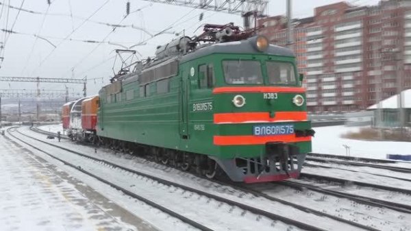 Поезда России зимой на Транссибе (сборник поездов 23в1) | Железная дорога