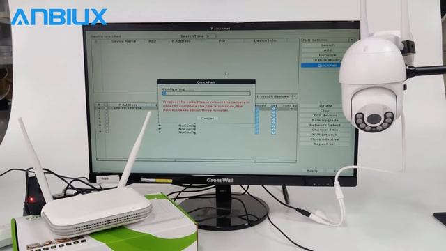 iCsee Wifi Camera Auto Pairing With NVR / iCsee Wifi камера автоматическое сопряжение с NVR смотреть онлайн