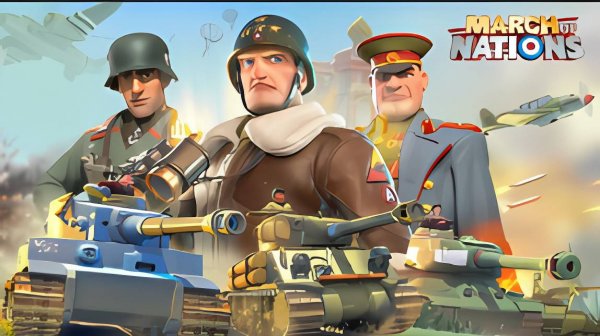 March of Nations геймплей игры для Android🔘🔵🔴 🅰🅽🅳🆁🅾🅸🅳🅿🅻🆄🆂👹 #MarchofNations