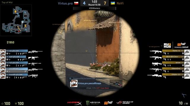 Virtus.pro vs Natus Vincere - Dreamhack Malmo 2017 - de_inferno [yXo, Enkanis] смотреть онлайн