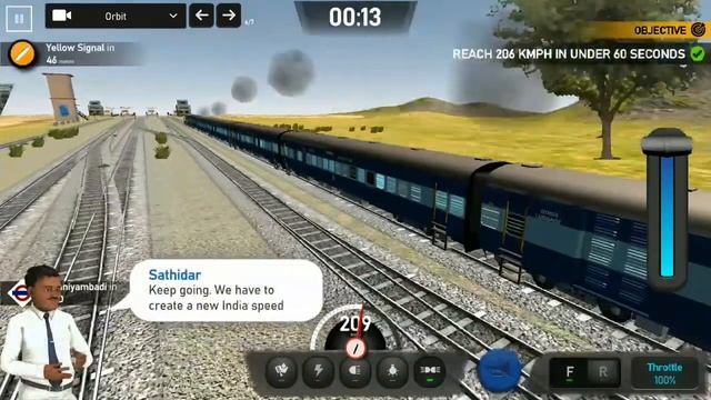 # indian train simulator 🚊🚊new mode # High speed train 🚆 смотреть онлайн