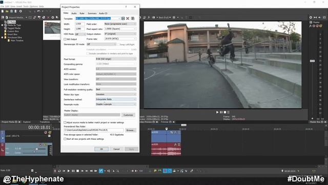 Convert Interlaced to Progressive Video in Magix Vegas Pro [ Deinterlace Tutorial ] смотреть онлайн