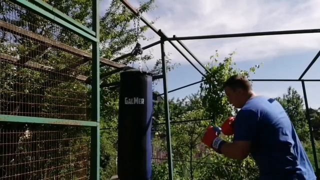 работа на мешке (тренировка) Литовка г. Приморско-Ахтарск смотреть онлайн