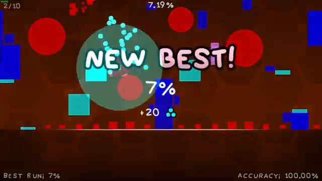 Играю в Geometry Dash