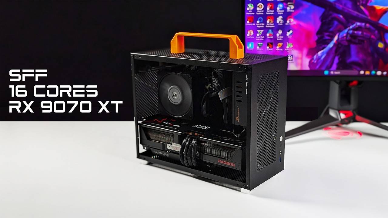 This All AMD Gaming PC Has A 16 Core Laptop CPU And RDNA4 Graphics! смотреть онлайн