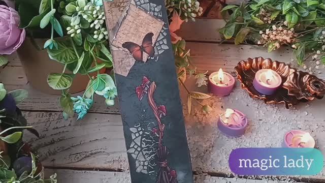 ЗАКЛАДКА ИЗ ОСТАТКОВ БУМАГИ СВОИМИ РУКАМИ/DIY/ЗАКЛАДКА ДЛЯ КНИГИ, БЛОКНОТА смотреть онлайн