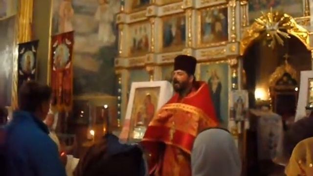 Пасхальная проповедь отца Богдана. г. Изюм( Е. Галкина) смотреть онлайн
