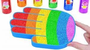 ДЕЛАЕМ ОГРОМНЫЙ СЛАЙМ В ФОРМЕ РУКИ ВИДЕО ДЛЯ ДЕТЕЙ