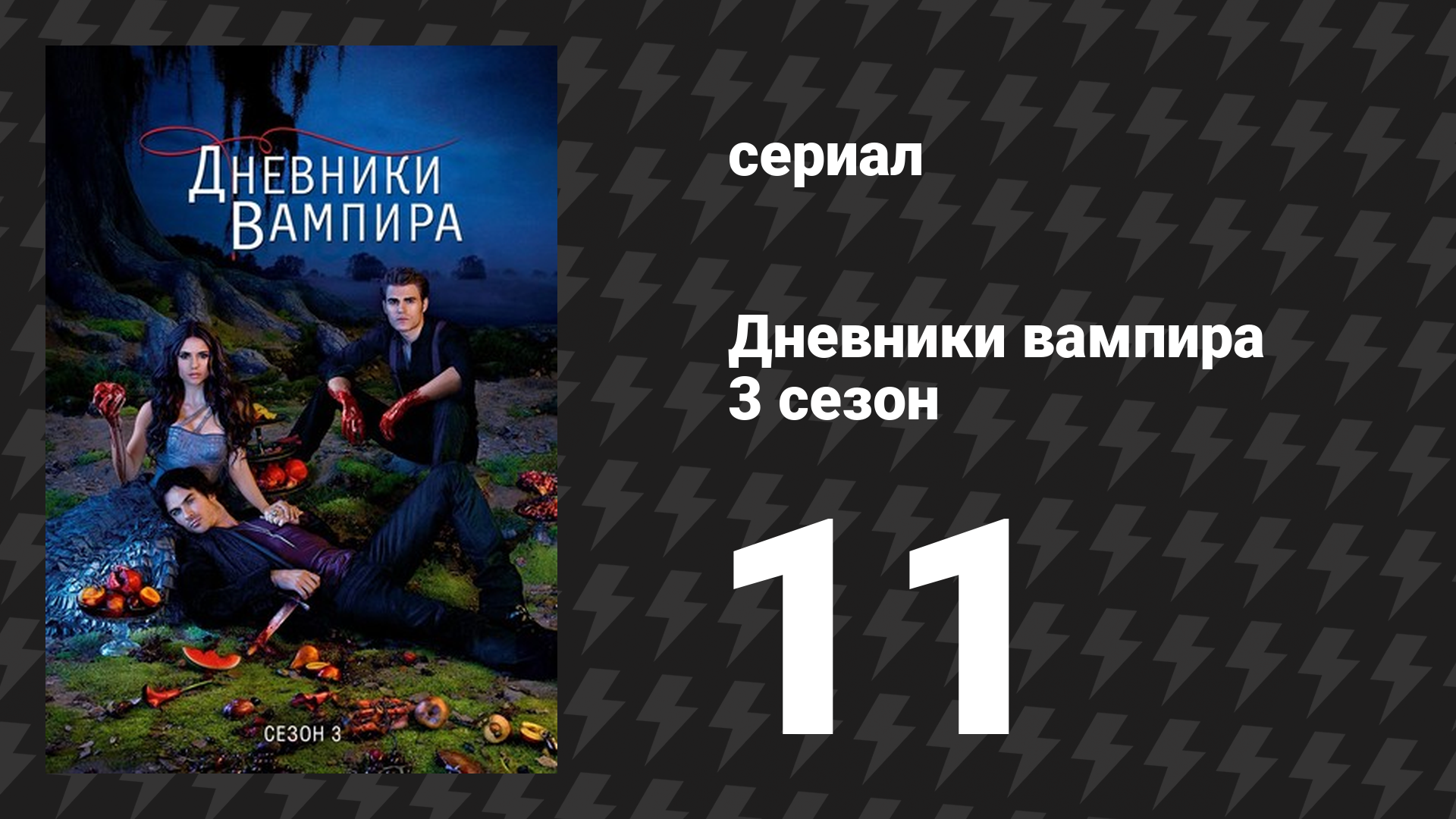 Дневники вампира 3 сезон 11 серия «Наш город» (сериал, 2011-2012) смотреть онлайн