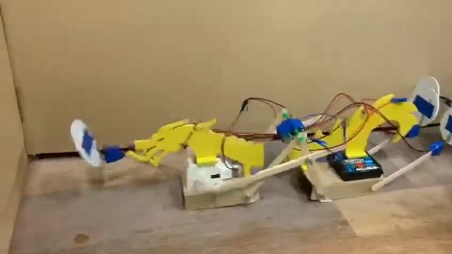 Электромеханическая ползующая модель