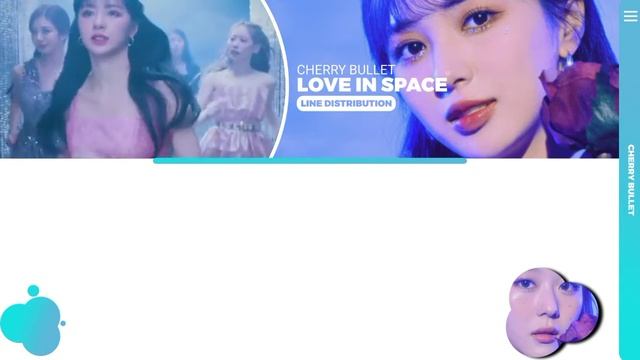 [Teaser 1] Cherry bullet - Love in space (Line distribution) смотреть онлайн