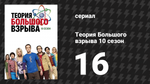 Теория Большого взрыва 10 сезон 16 серия «Исчисление пособия» (сериал, 2007-2019)