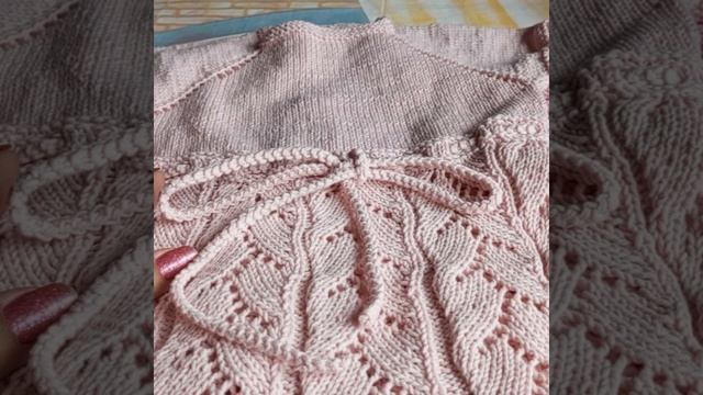 Приглашаю на мк платья и жакета спицами. Ссылка в описании. смотреть онлайн