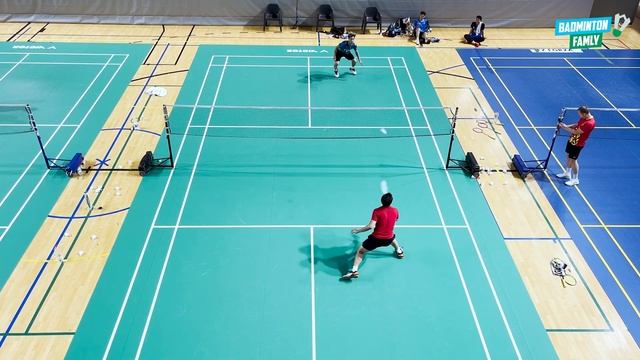 Nhat Nguyen Badminton Training Match