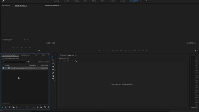 Premiere Pro CC Edit for social media Part 1 смотреть онлайн