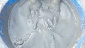 ASMR very soft sand black dart mixed dipping crumble in lots of water 💦💦💦😔