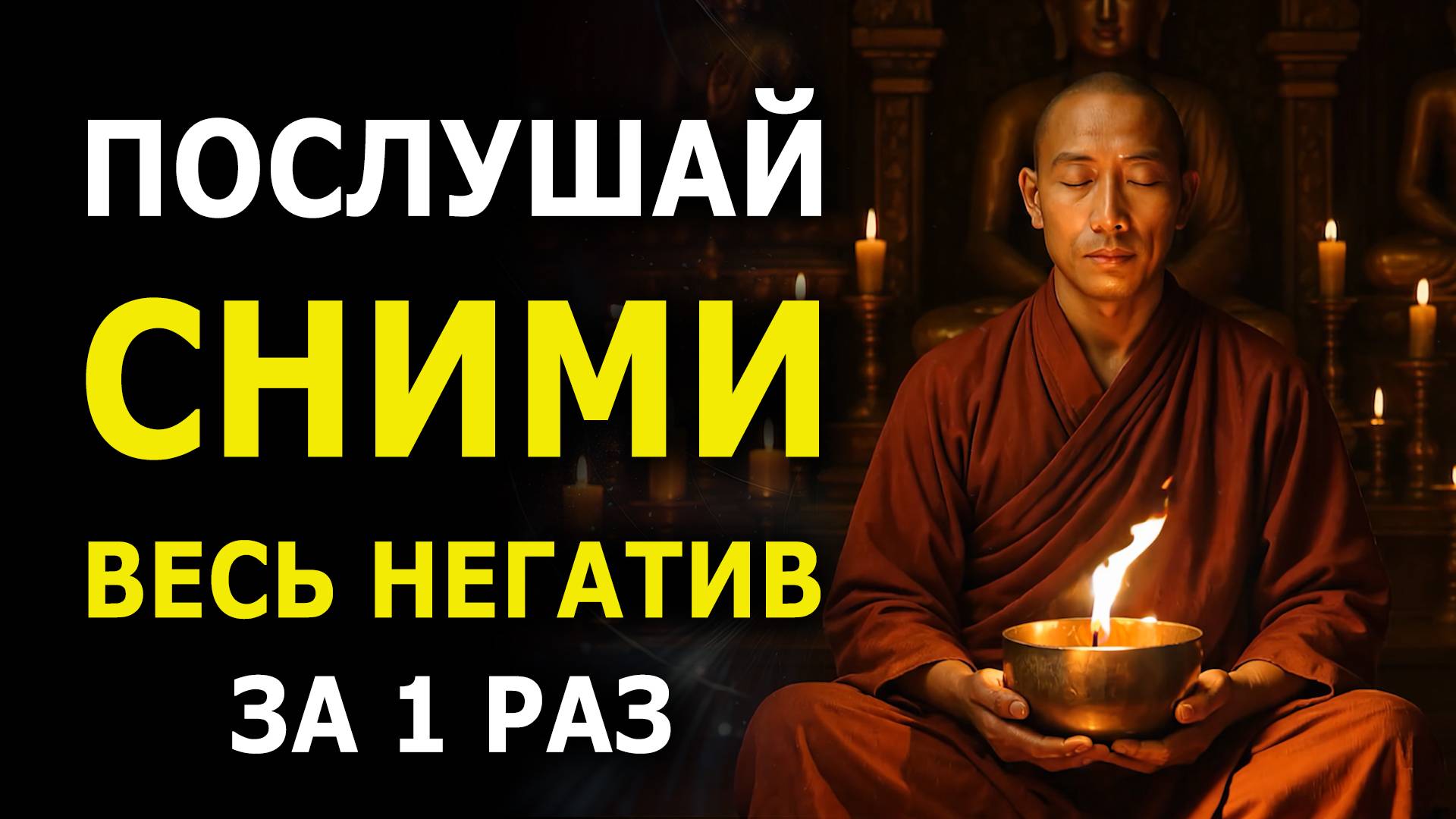 🔥Мощное ОЧИЩЕНИЕ от всего негатива и проблем — освобождение от тревог, боли и страха