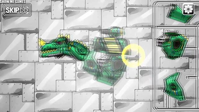 Dino Robot Corps - 18 Dinosaurs - Octopus/Triceratops/Baryonyx/Amarga/Megalodon/Allosaurus/Tyranno смотреть онлайн