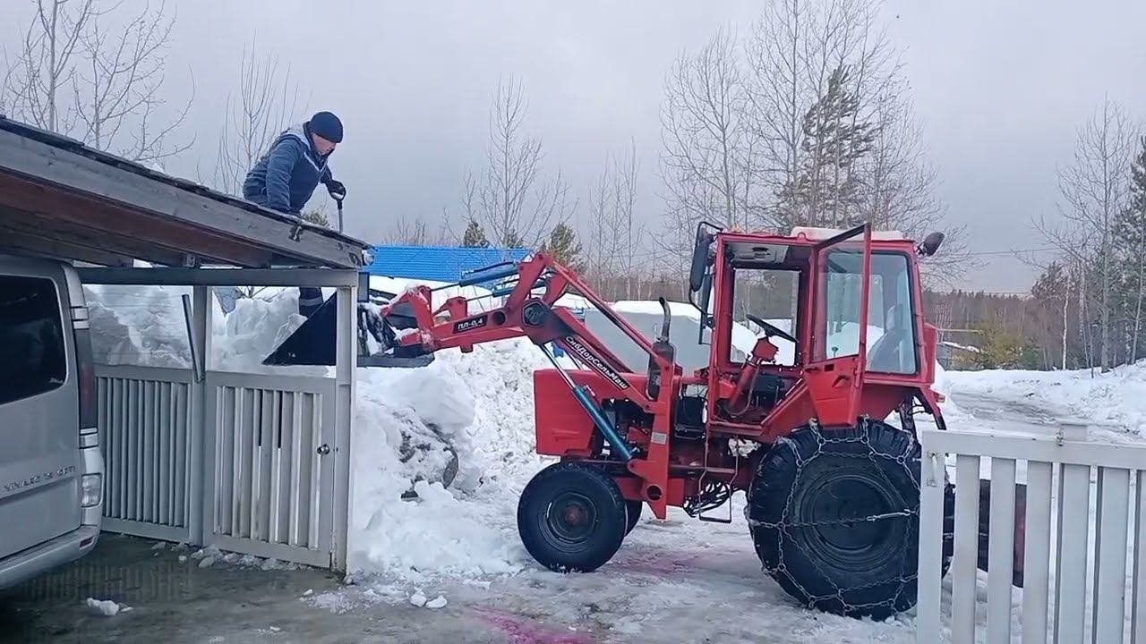 Вот как Нужно Убирать СНЕГ // НАСЫЩЕННЫЙ событиями влог✨ ЛИВЕНЬ // #rutuber #rutubevideo #rutube