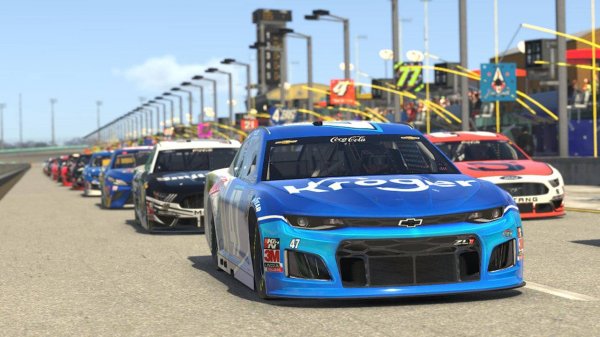 Nascar на платном контенте в IRacing смотрим как оно